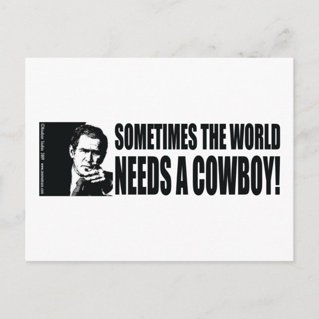 George W Bush Postcard (Front)