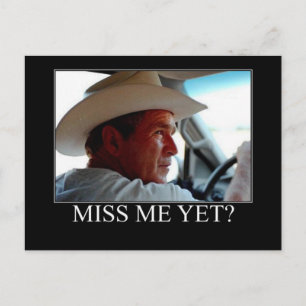 George W. Bush Postcard
