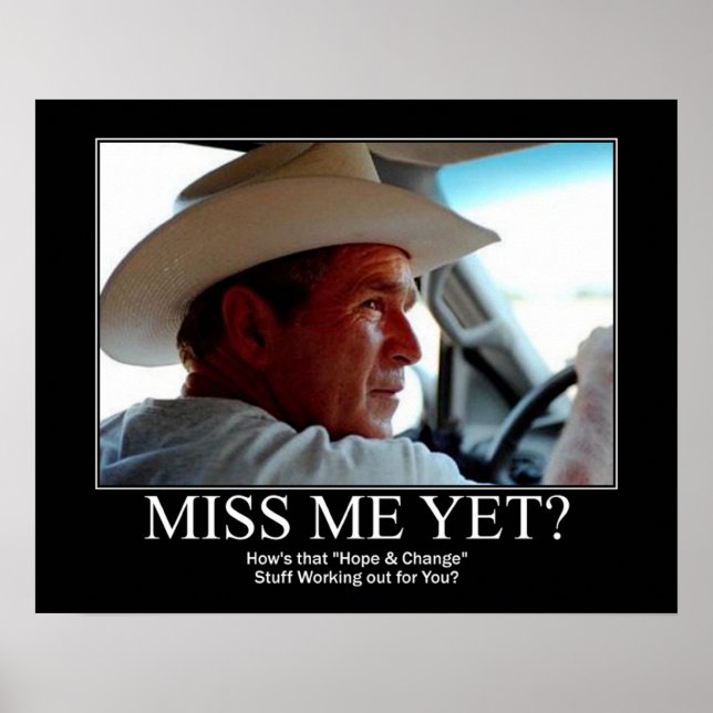George W. Bush Poster (Front)