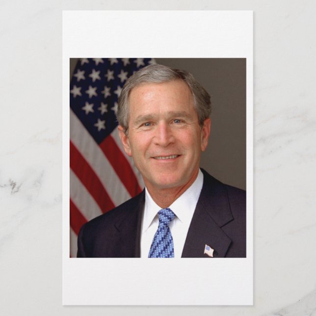 George W Bush Stationery (Front)