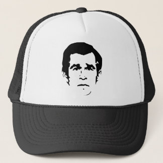 George W. Bush Stencil Trucker Hat