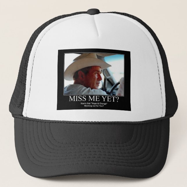 GEORGE-W-HOPE TRUCKER HAT (Front)