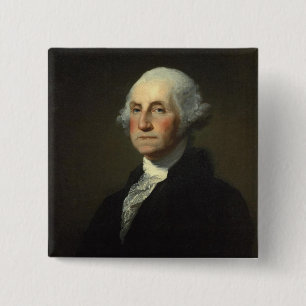 George Washington 15 Cm Square Badge