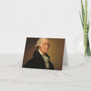 George Washington, 1796 by Edward Savage Thank You Card
