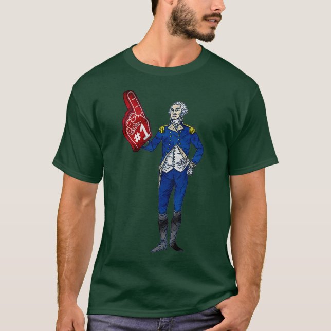 George Washington #1 T-Shirt (Front)