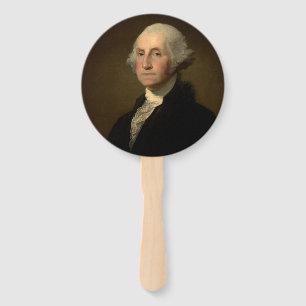 George Washington 1st American President by Stuart Hand Fan