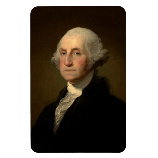 George Washington 1st American President by Stuart Magnet (Vertical)