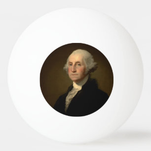 George Washington 1st American President by Stuart Ping Pong Ball