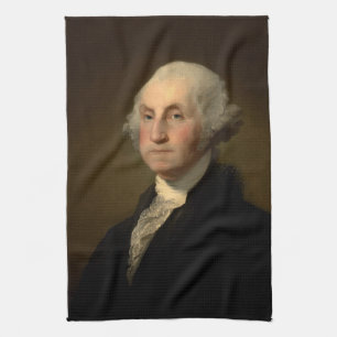 George Washington 1st American President by Stuart Tea Towel