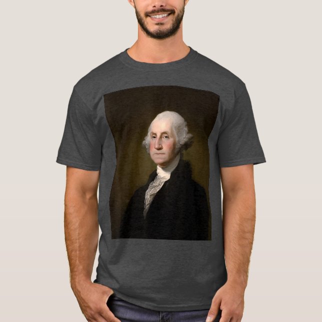 George Washington 1st President of the United 4 T-Shirt (Front)