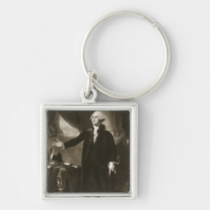 George Washington, 1st President of the United Sta Key Ring
