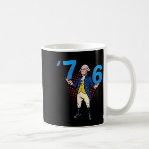 George Washington 76 Yeeted Six Seven Coffee Mug