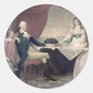 George Washington and His Family stickers