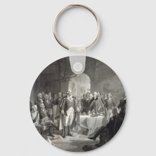 George Washington and His Generals keychain