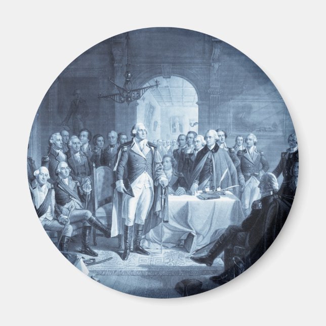 George Washington and His Generals magnet (Front)