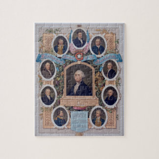 George Washington and The Masons Of The Revolution Jigsaw Puzzle