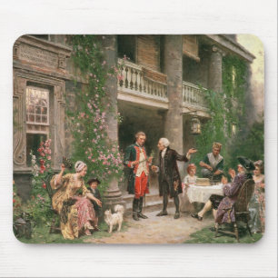 George Washington at Bartram's Garden Mouse Pad