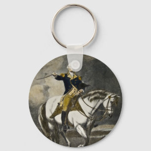 George Washington at Trenton Key Ring