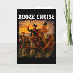 George Washington Booze Cruise Red Cups 1  Card