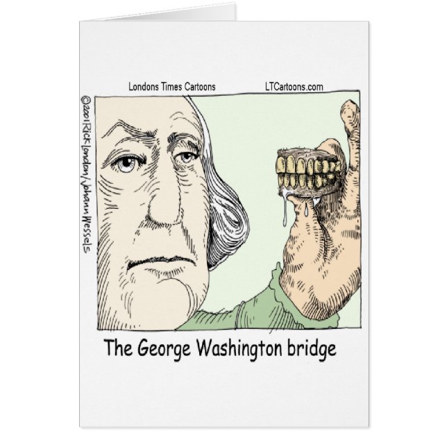 George Washington Bridge Funny Gifts (Front)