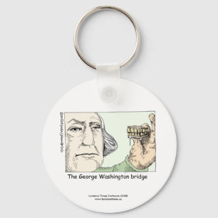 George Washington Bridge Funny Key Chain