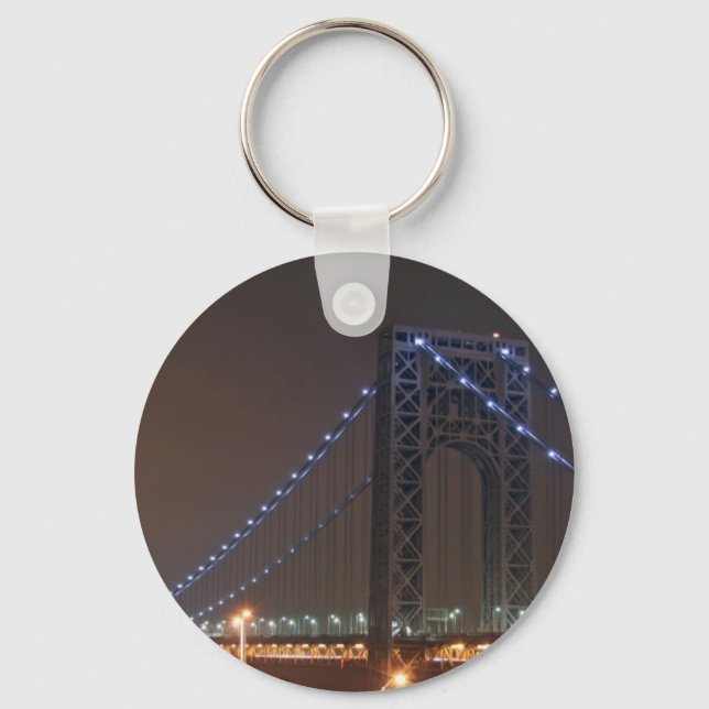 George Washington Bridge Key Ring (Front)