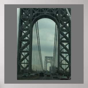 George Washington Bridge Photo Poster
