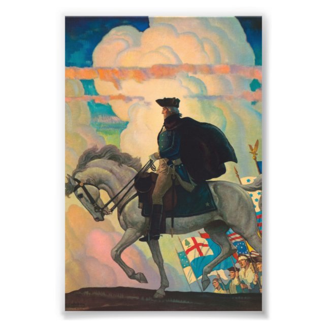 George Washington by Newell Convers Wyeth Photo Print (Front)