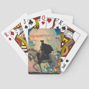 George Washington by Newell Convers Wyeth Playing Cards