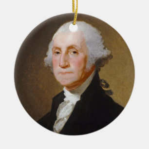 George Washington, c.1821 (oil on canvas) Ceramic Ornament