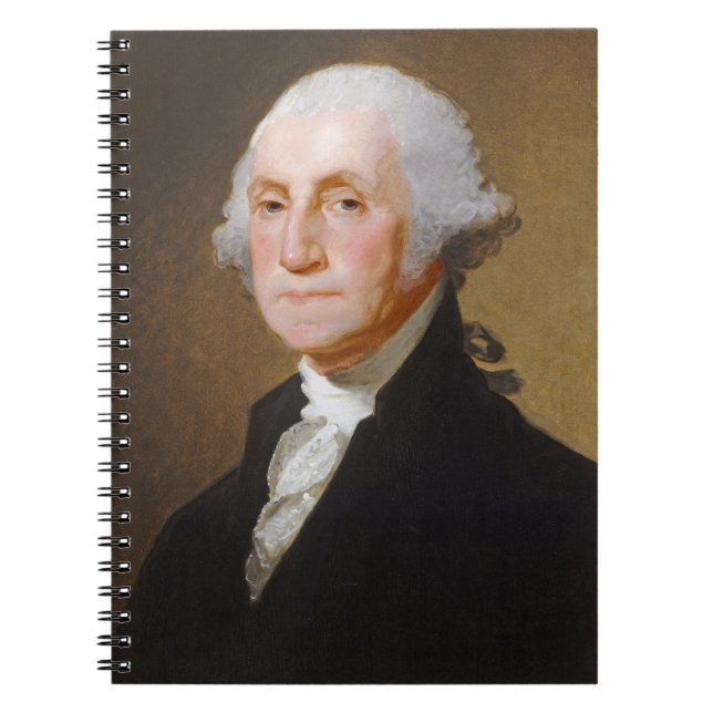 George Washington, c.1821 (oil on canvas) Notebook (Front)