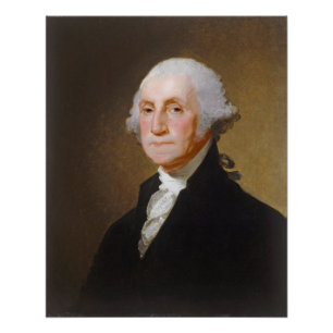 George Washington, c.1821 (oil on canvas) Poster