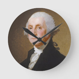 George Washington, c.1821 (oil on canvas) Round Clock