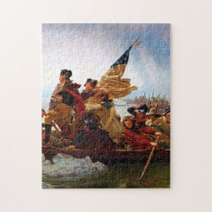 George Washington Crossing Of The Delaware River Jigsaw Puzzle