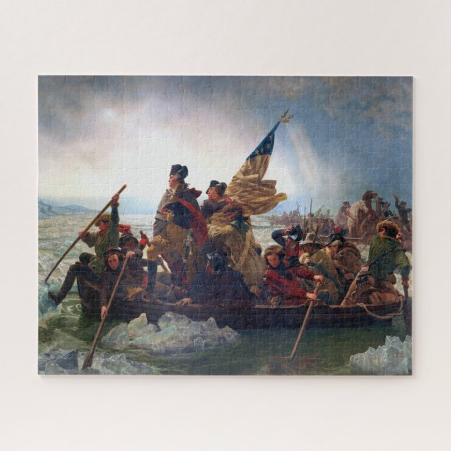 George Washington Crossing The Delaware Jigsaw Puzzle (Horizontal)