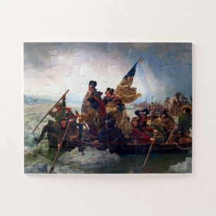 George Washington Crossing The Delaware Jigsaw Puzzle