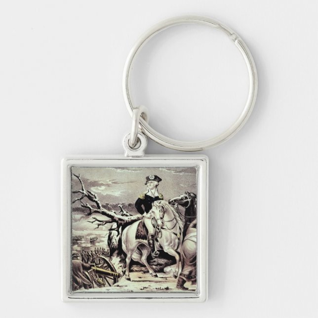 George Washington crossing the Delaware Key Ring (Front)