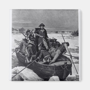 George Washington crossing the Delaware River Magnet