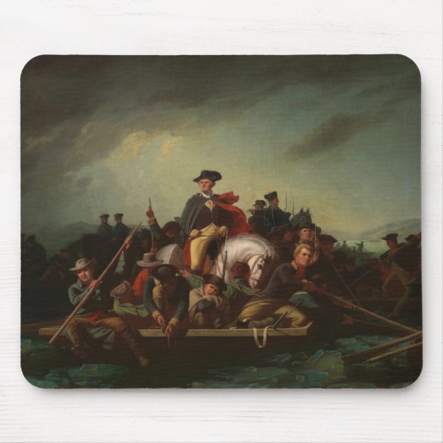 George Washington Crossing the Delaware River Mouse Pad (Front)