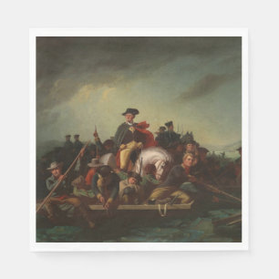 George Washington Crossing the Delaware River Napkin
