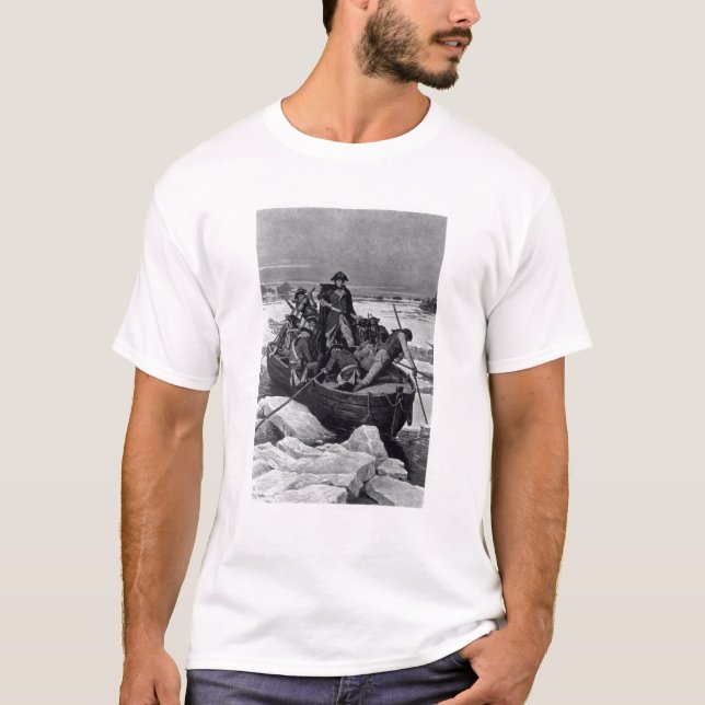 George Washington crossing the Delaware River T-Shirt (Front)