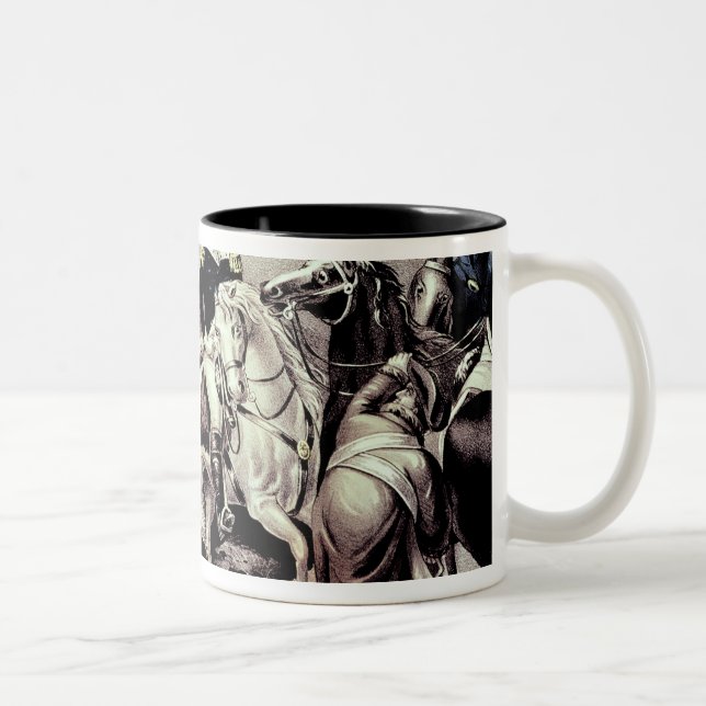 George Washington crossing the Delaware Two-Tone Coffee Mug (Right)