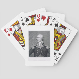 George Washington, engraved by Asher Brown Durand Playing Cards