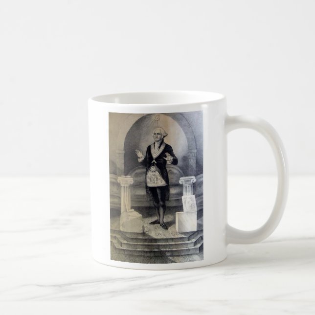 George Washington freemason mug (Right)