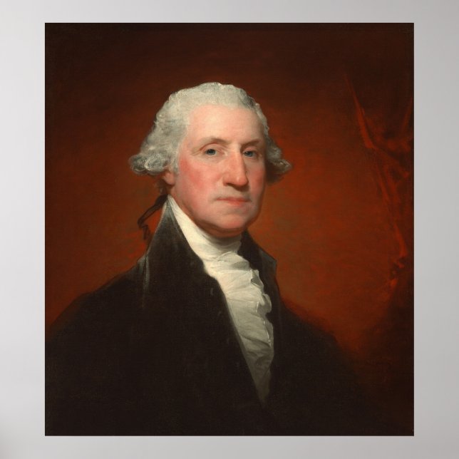 George Washington - Gilbert Stuart Fine Art Poster (Front)