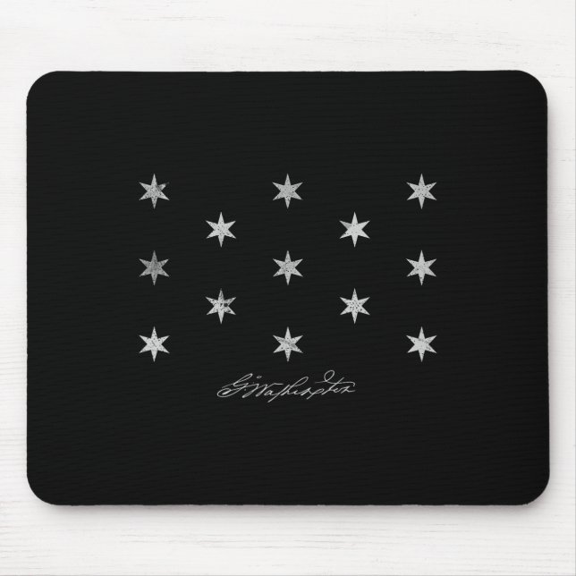 George Washington Headquarter Flag Independence Da Mouse Pad (Front)