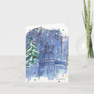 George Washington Holiday Card