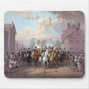 George Washington in New York mousepad