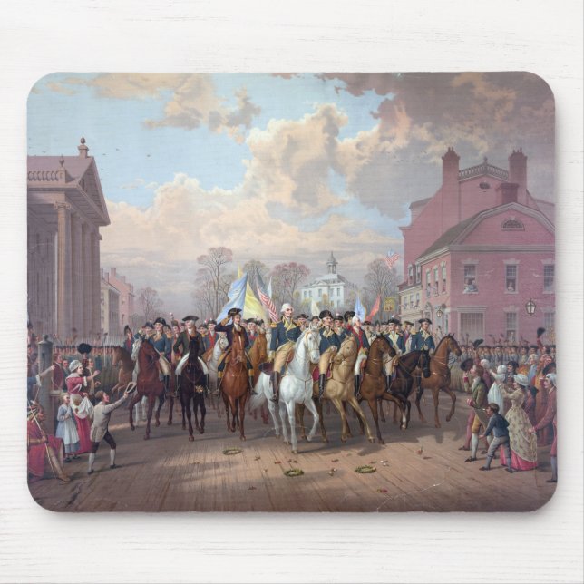 George Washington in New York mousepad (Front)