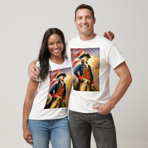 George Washington in war attire T-Shirt
